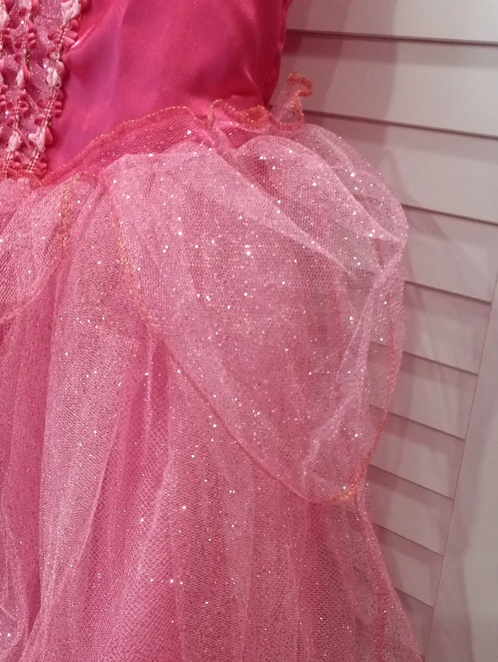 Disney Sleeping Beauty Sparkling Pink Princess Costume Dress - Picture 4 of 11
